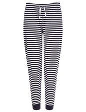 Mens Cotton Pyjamas Striped Stars Cuffed Loungewear Pajama Bottoms or Plain Tee