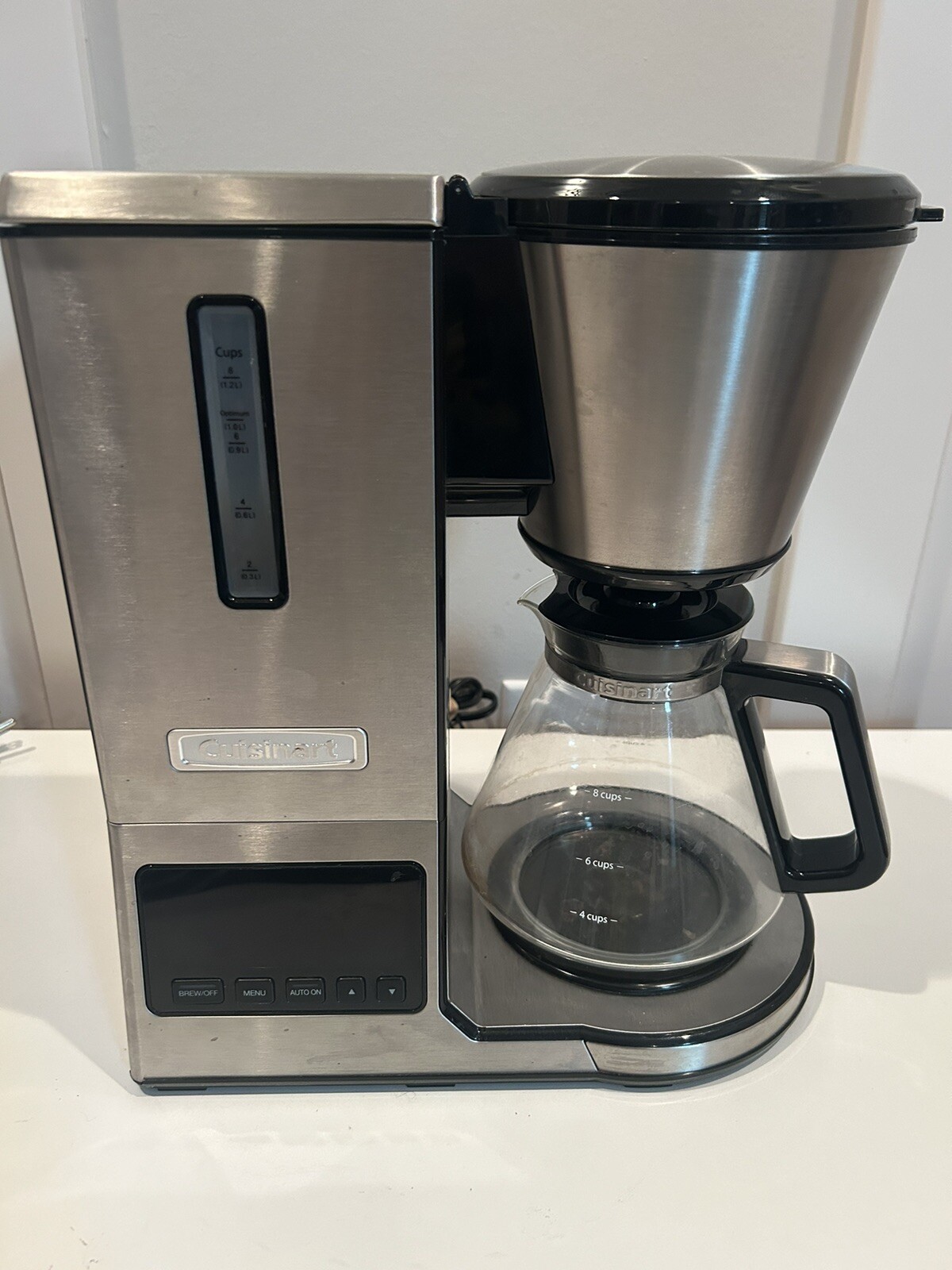 Cuisinart Pure Precision 8 Cup Pour Over Coffee Maker W/ Glass Carafe
