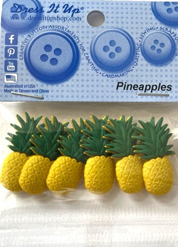 Dress It Up Button Packs - SUNFLOWER FRUIT VEG TROPICAL FLORAL DAISY *71 choices - Picture 7 of 146