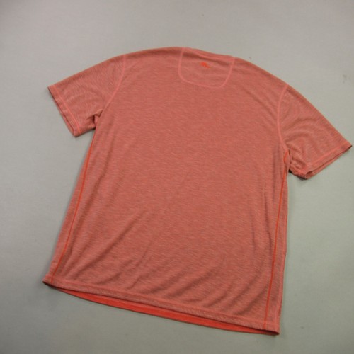 Tommy Bahama Shirt Mens Large Short Sleeve Crew Neck Stretch Lightweight Orange - Picture 6 of 9