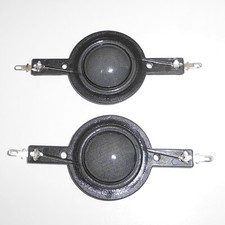 2pcs 25.4mm 25.5mm 1 inch silk diaphragm dome Tweeters horn driver voice coil