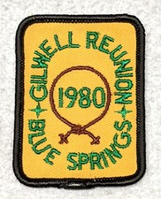 BLUE Springs 1980 Gilwell REUNION Wood Badge CREST Boy Scout Leader Training 80