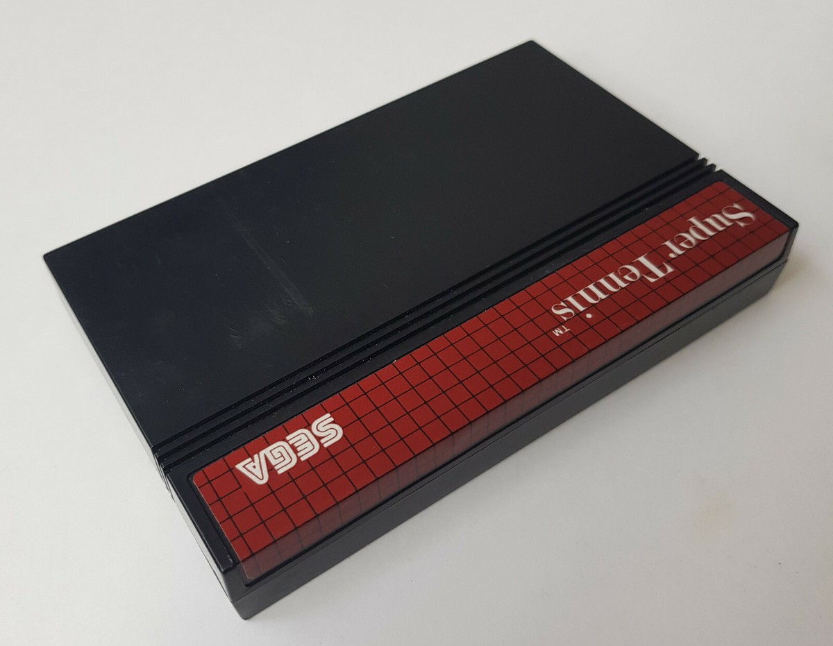 Jeu Super Tennis - Sega Master System - Version PAL Complète - Bon état