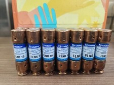 Lot of 14 Littlefuse FLNR 10 Class RK5 Time Delay, Dual Element Fuses