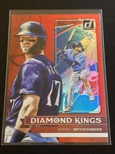 2022 Donruss Baseball Diamond Kings Mitch Haniger Red Holo Seatle Mariners