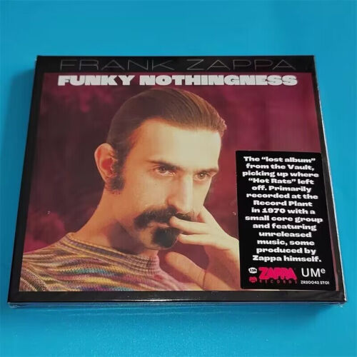 Frank Zappa：Funky Nothingness Rockmusik CD Album 3CD Box Set Neu - Foto 1 di 2