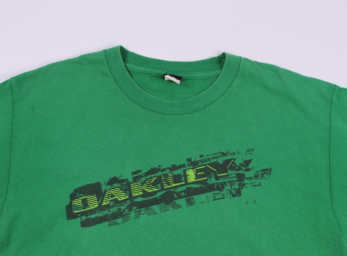 Men's Y2K Oakley Vintage Logo Green T-shirt Size L 2000's | eBay Men's Y2K Oakley Vintage Logo Green T-shirt Size L 2000's | eBay