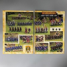 Impero Dell'Esercito Di Baron Viedt Warhammer 5ª Edizione Vintage Retro Annuncio