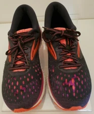 Brooks Transcend 6 Womens Size 10 M(B)   Black/Orange/Purple 1202871B080
