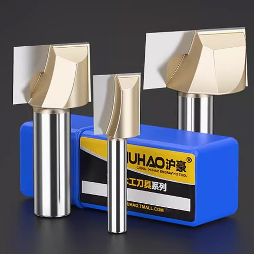 Wood Router Bit Carbide Bottom Cleaning Router CNC Milling Cutter- 1/4" 1/2" SHK - Picture 5 of 32