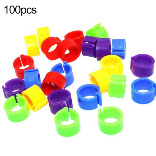100PCS Chicken Leg Rings, Identification Bands, Tags, Clips, Poultry, 8mm - Picture 12 of 13