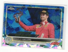2022 Topps Chrome Formula 1 Sapphire Charles Leclerc Scuderia Ferrari #182
