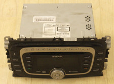 GENUINE SONY FORD MONDEO FOCUS S-MAX GALAXY MP3 6 CD PLAYER GGDS RADIO WITH CODE