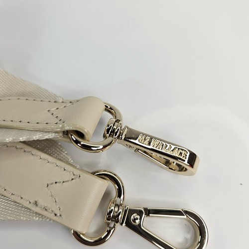 MZ Wallace 1.75” Wide Crossbody Strap Replacement for Purse Sandshell Cream/Gold - Picture 6 of 6