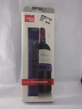 Vacu Vin VacuVin Snap Thermometer For Wine Bottle  Fit any size bottle Purple #1