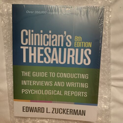 Clinician's Thesaurus: The - Paperback, by Zuckerman Edward L. NEW