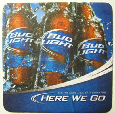 BUD LIGHT　バケツ　コースター BUD LIGHT バケツ コースター BUD LIGHT バケツ コースター 【公式通販】