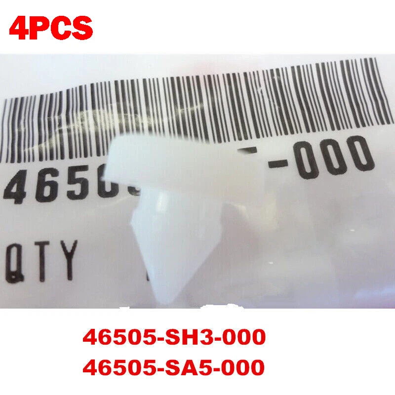 Juego de bujes de pastillas de freno/embrague 46505 SA5 000 NUEVO para Acura y Honda Foto 3 de 4