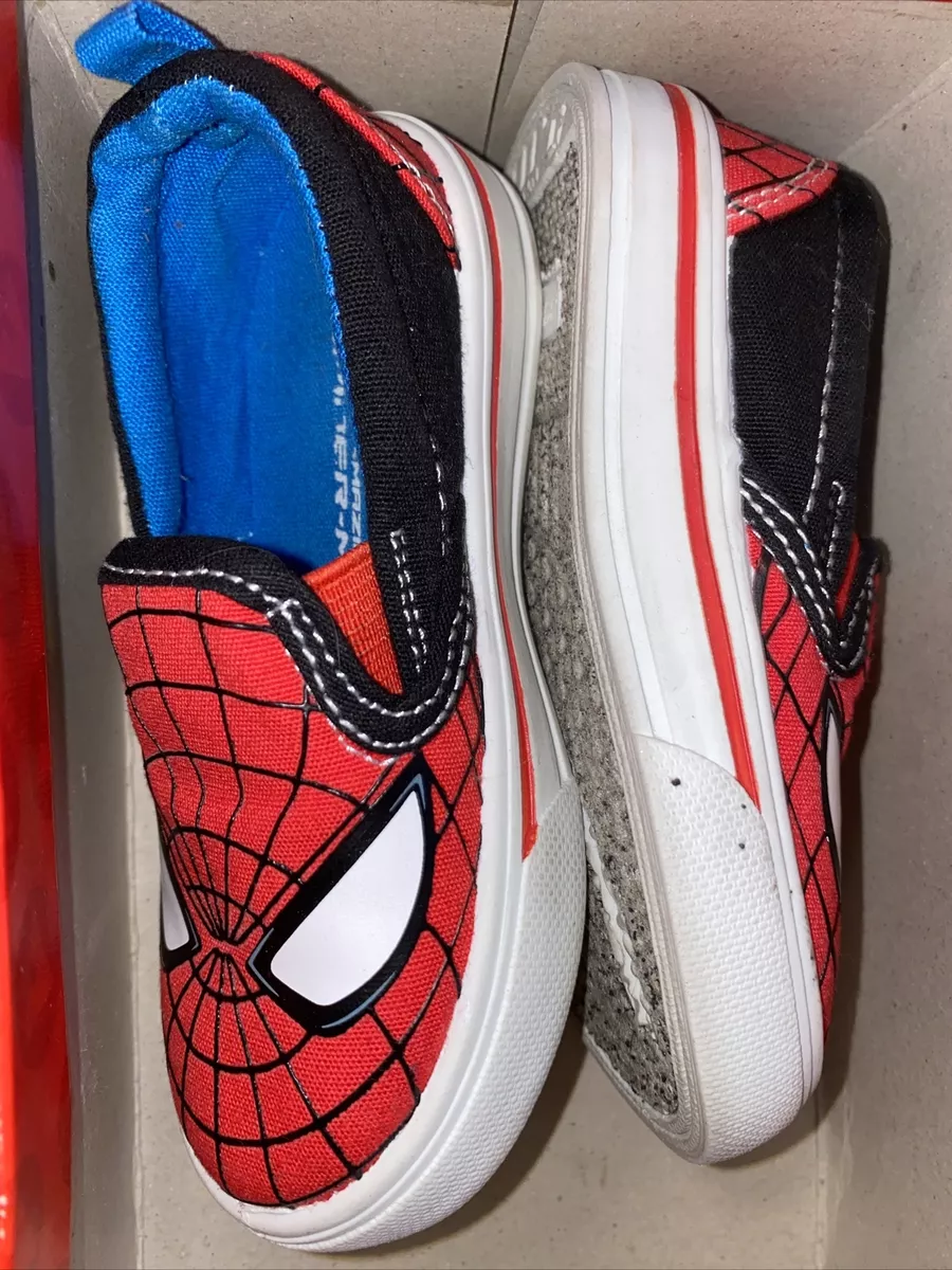 Spiderman canvas shoes sale