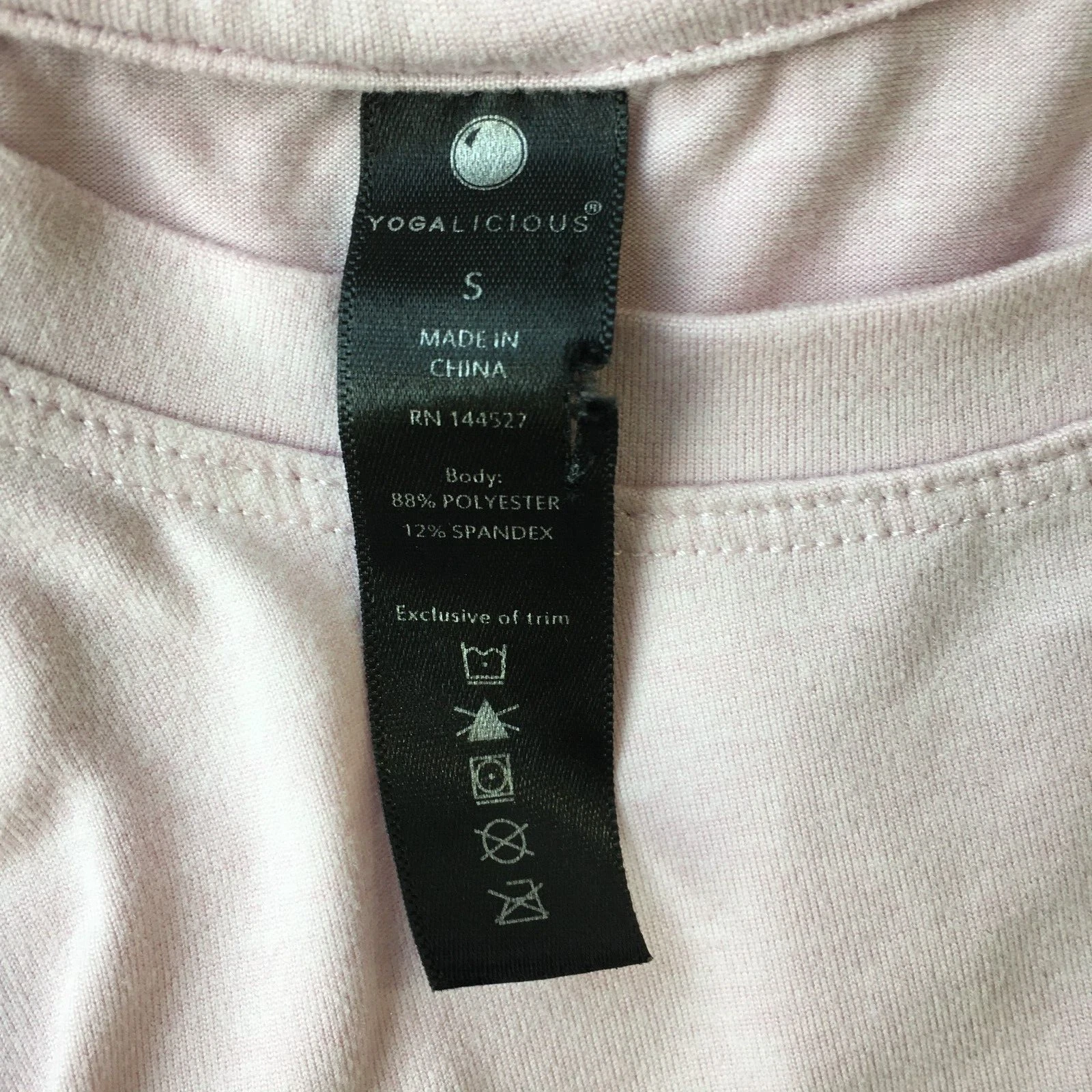 yogalicious knot front hem long sleeve shirt