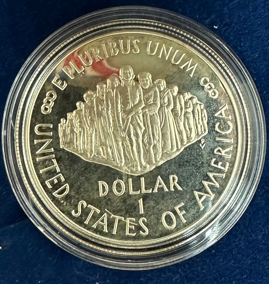 1987 S US Constitution Liberty Coins We the People Silver Dollar no