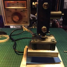 8x10cm 300W 220V 400℃ Hot Foil Stamping Machine Manual Marking Embossing Machine