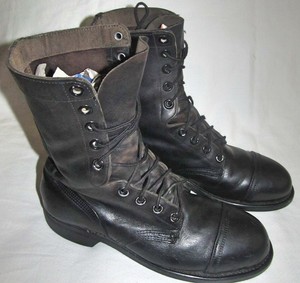 mens vintage black boots