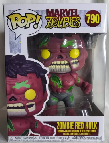 Funko Pop! Vinyl: Marvel - Zombie Red Hulk #790