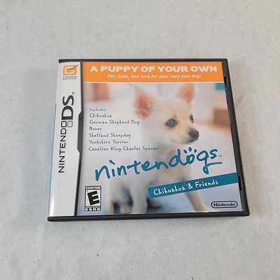 Nintendogs Chihuahua & Friends Tough Generations Nintendo DS Case and Manuals