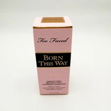 Too Faced BUTTER PECAN Born This Way Oil Free Undetectable Foundation 1 oz New