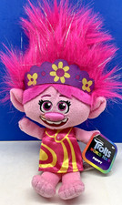Dream Works Trolls World Tour Plush Poppy w/Hang Tag -GREAT FOR AN EASTER BASKET