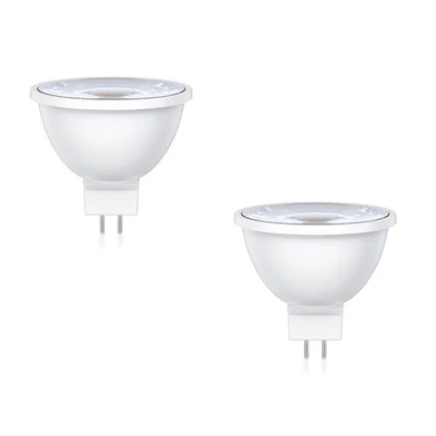 2x GU5.3 Ampoule LED MR16 blanche (3900 K) 5,7 W 524lm 37 - Photo 1/4