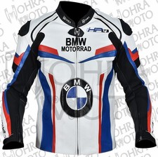 Bmw Motorrad Hp4 1.3mm Cowhide Leather Motorcycle Jacket Unisex Motorbike Jacket