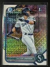 2022 Bowman - Chrome Prospects Victor Labrada #BCP-150 Mojo Refractor (RC)