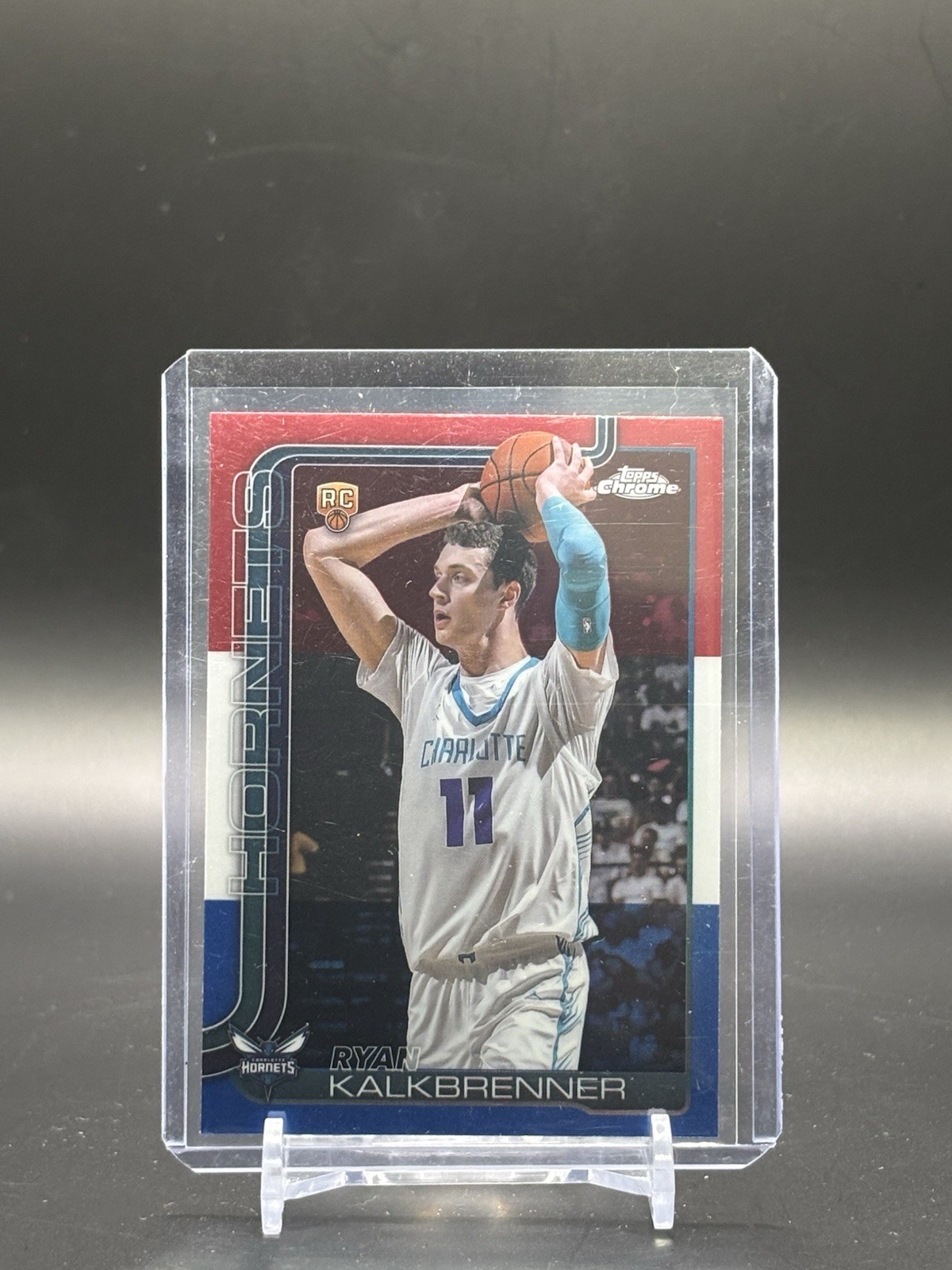 RYAN KALKBRENNER 2025-26 Topps Chrome #284 RED WHITE BLUE REFRACTOR Rookie RC