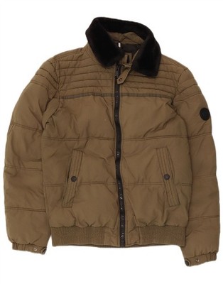 Joop Mens Padded Jacket IT 50 Large Khaki CN03