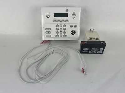 Interlogix GE Security Panel 600-1054-95R-11 w/ Power Adapter & Fresh Battery!