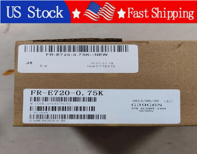 1PCS New Mitsubishi FR-E720-0.75K Inverter 0.75KW AC200~240V  Fast shipping