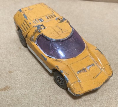 VINTAGE Matchbox Mazda RX 500 MB66 - 1972 MBX superfast 1:75 Serie 66/75 orange