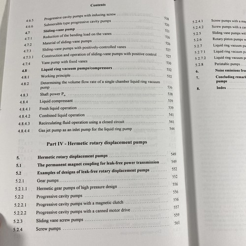 Hermetic Pumps by Robert Neumaier [1997 HC Vintage] Very Good HTF Sealless Pumps - Foto 12 di 14