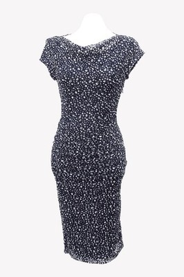 Reiss Damen Kleid Gr. 32 (UK 6) Mehrfarbig  Cocktailkleid Shiftkleid