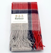 BARBOUR Holden Merino Wool / Cashmere Tartan Scarf