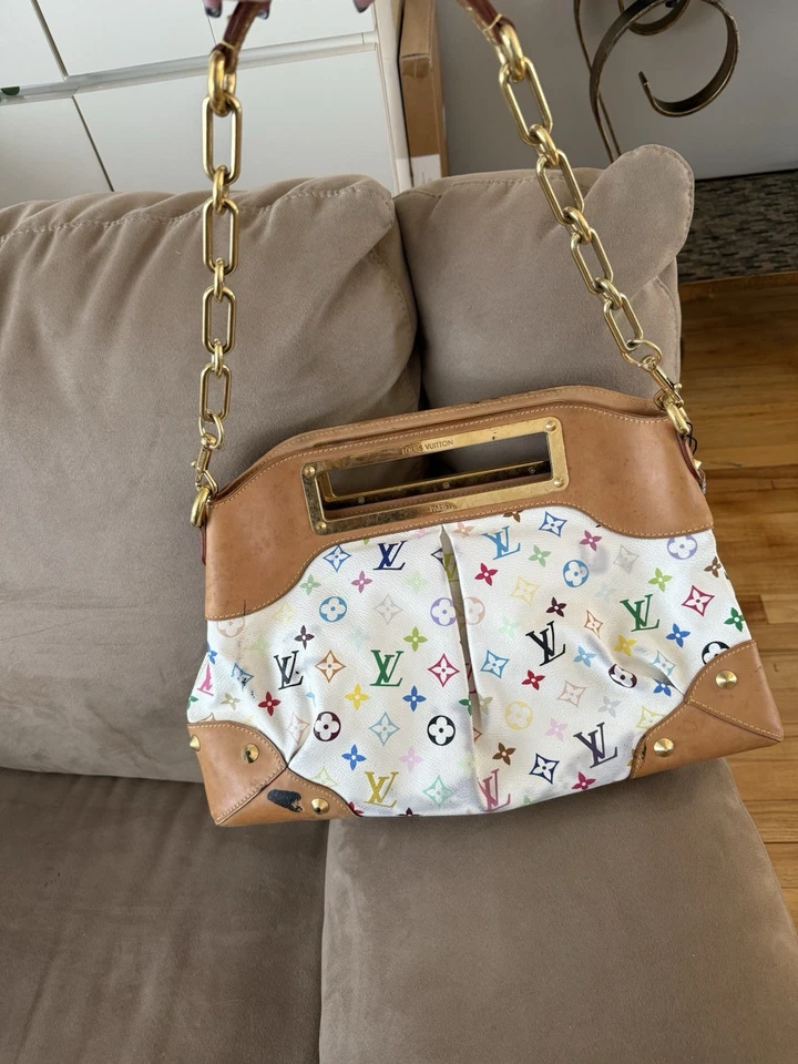 Takashi Murakami X Louis Vuitton 白色 Monogram 多色 Judy GM — 第 2/4 张图片