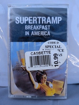 Supertramp - Breakfast In America Cassette Tape 1979 A&M Near Mint!