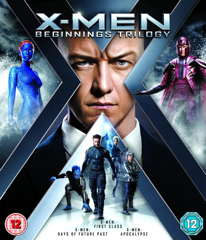 X-Men - The Beginnings Trilogy (3 Films) Blu-Ray