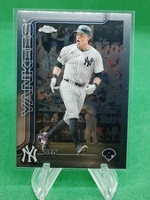 Ben Rice 2025 Topps Chrome Base RC Card New York Yankees