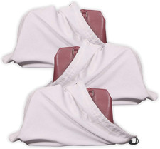 3 Pack Drawstring Dust Covers Large Cloth Storage Pouch String Bag for Handbags