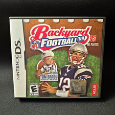 Backyard Football '09 Nintendo DS case Empty Manual Included E NTSC-U/C 2008