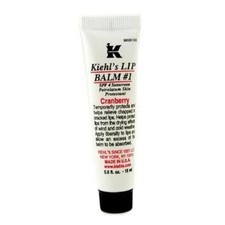 KIEHL'S Lip Balm  1 CRANBERRY SPF 4 New .5 oz / 15 ml 0.5 oz
