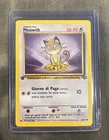Rare Vintage Pokémon Card Meowth Italian First Edition (2)